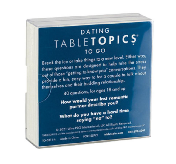 Dating Tabletopics To-Go