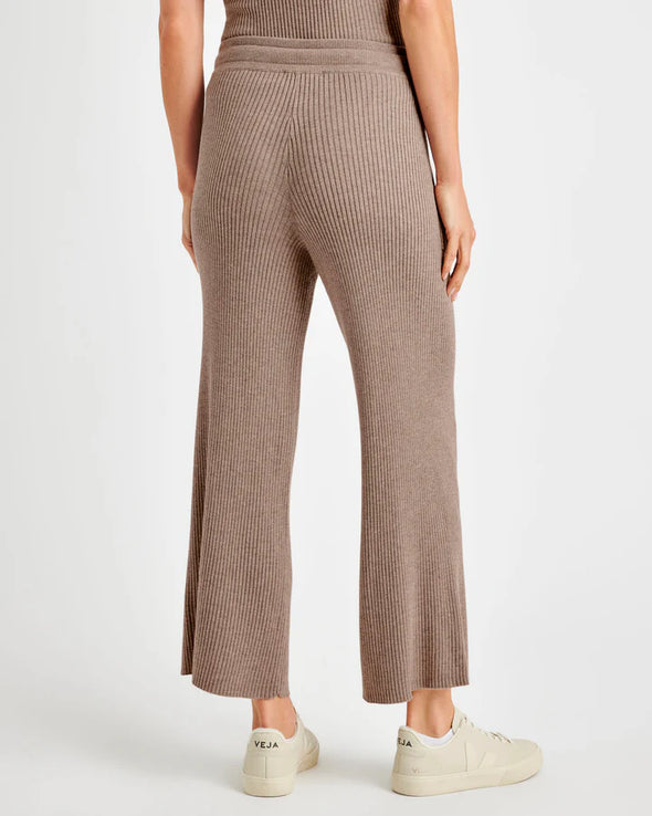 Georgie Rib Pant in Tawny Heather