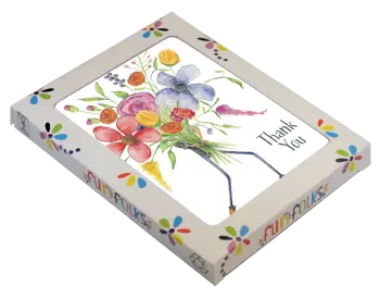 Booted Bouquet Thank You Boxed Set of 8