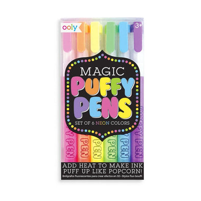 Neon Puffy Pens