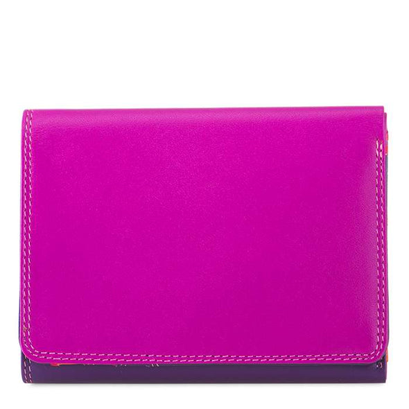 Medium Tri-fold Wallet in Sangria Multi