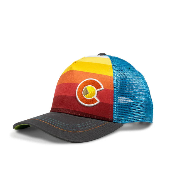 Kids' Sunset Fader Trucker Hat