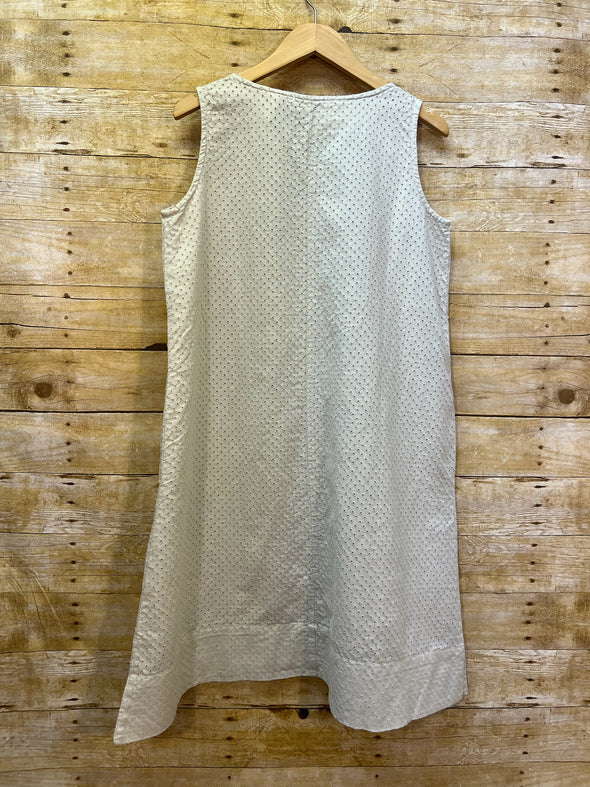 Pinhole Short Dress in Jicama