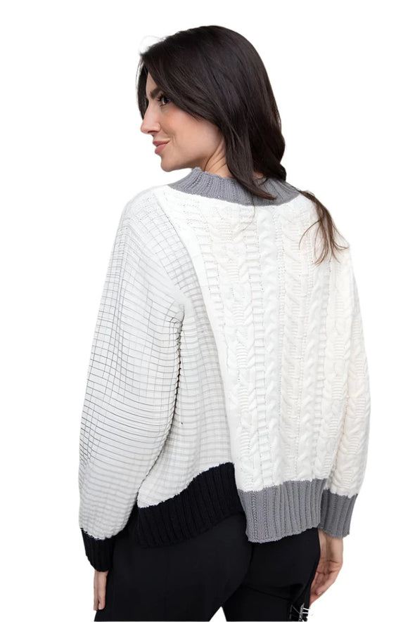 Mixed Stitch Pullover