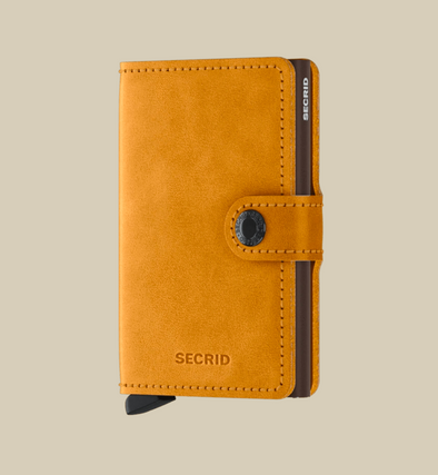 Miniwallet in Vintage Ochre