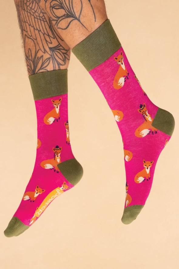 Men's Gentlemen Foxes Sock