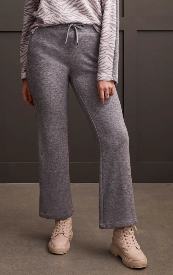 Grey Pull On Pants