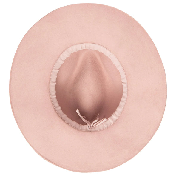 Beyond Prairie Fedora in Blush