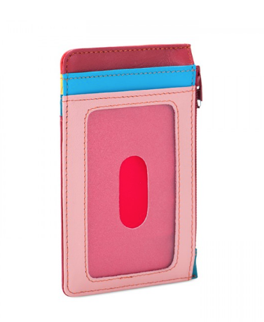 Credit Card Holder with Coin Purse in Vesuvio