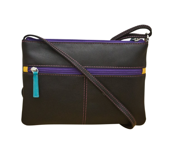 Layne Double Zip Mini Camera Crossbody