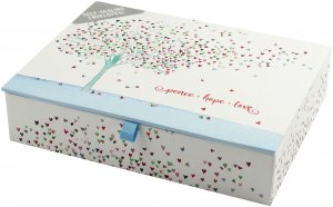 Festive Tree of Hearts - Box of 20