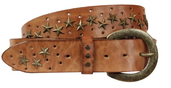 Handmade Leather Belt | Patented Curved Belt by Embrazio Burnished Brown / 32