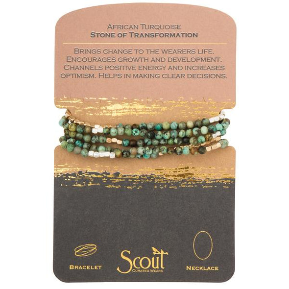 African Turquoise - Stone of Transformation Bracelet