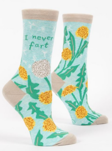 I Never Fart Crew Socks